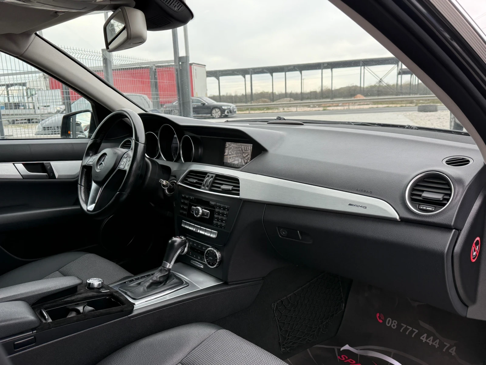 Mercedes-Benz C 220 D* 2012г* Топ Състояние* 237.000КМ* Сервизна Истор, снимка 12 - Автомобили и джипове - 54151928