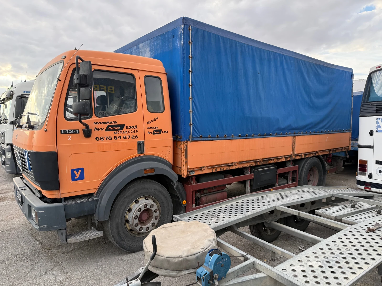 Mercedes-Benz 1424, снимка 2 - Камиони - 56214679