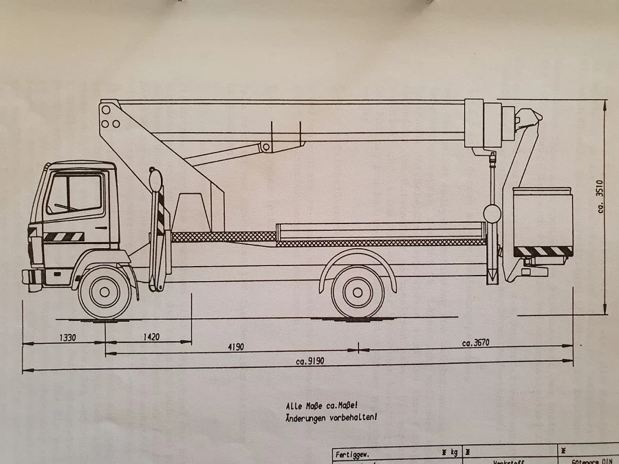 Автовишка Ruthmann T280, снимка 15 - Индустриална техника - 53937056