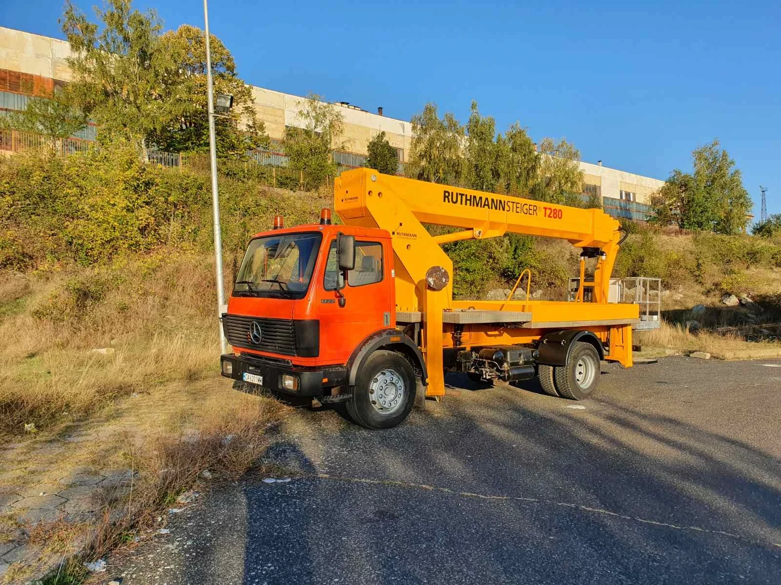 Автовишка Ruthmann T280, снимка 2 - Индустриална техника - 53937056