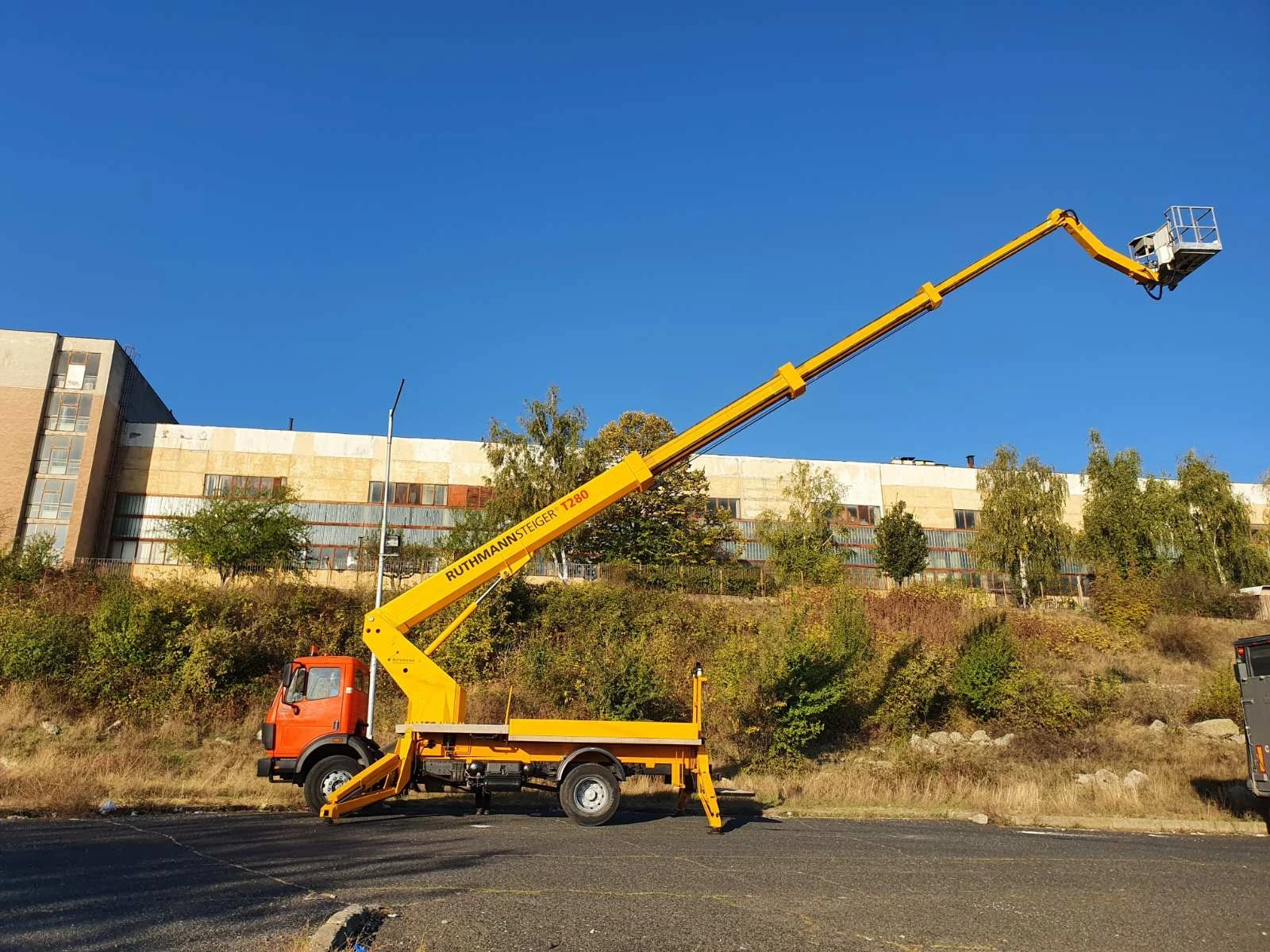 Автовишка Ruthmann T280, снимка 4 - Индустриална техника - 53937056