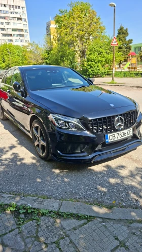 Mercedes-Benz C 400 AMG, Burmester, Подгрев и обдухване , снимка 1