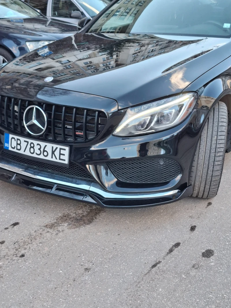 Mercedes-Benz C 400 AMG V6 bi turbo, снимка 3 - Автомобили и джипове - 52517751