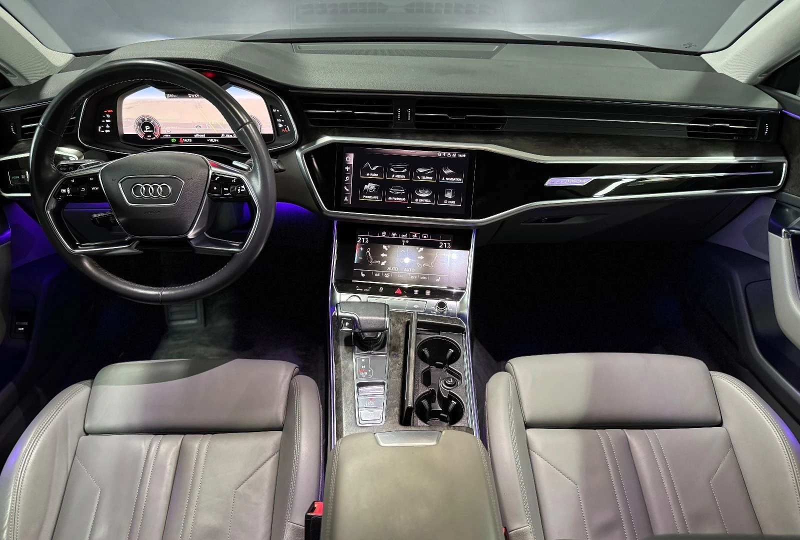 Audi A7 45TDI/231HP/QUATTRO/S-LINE/SPORT/360/AMBI/129v | Mobile.bg   12
