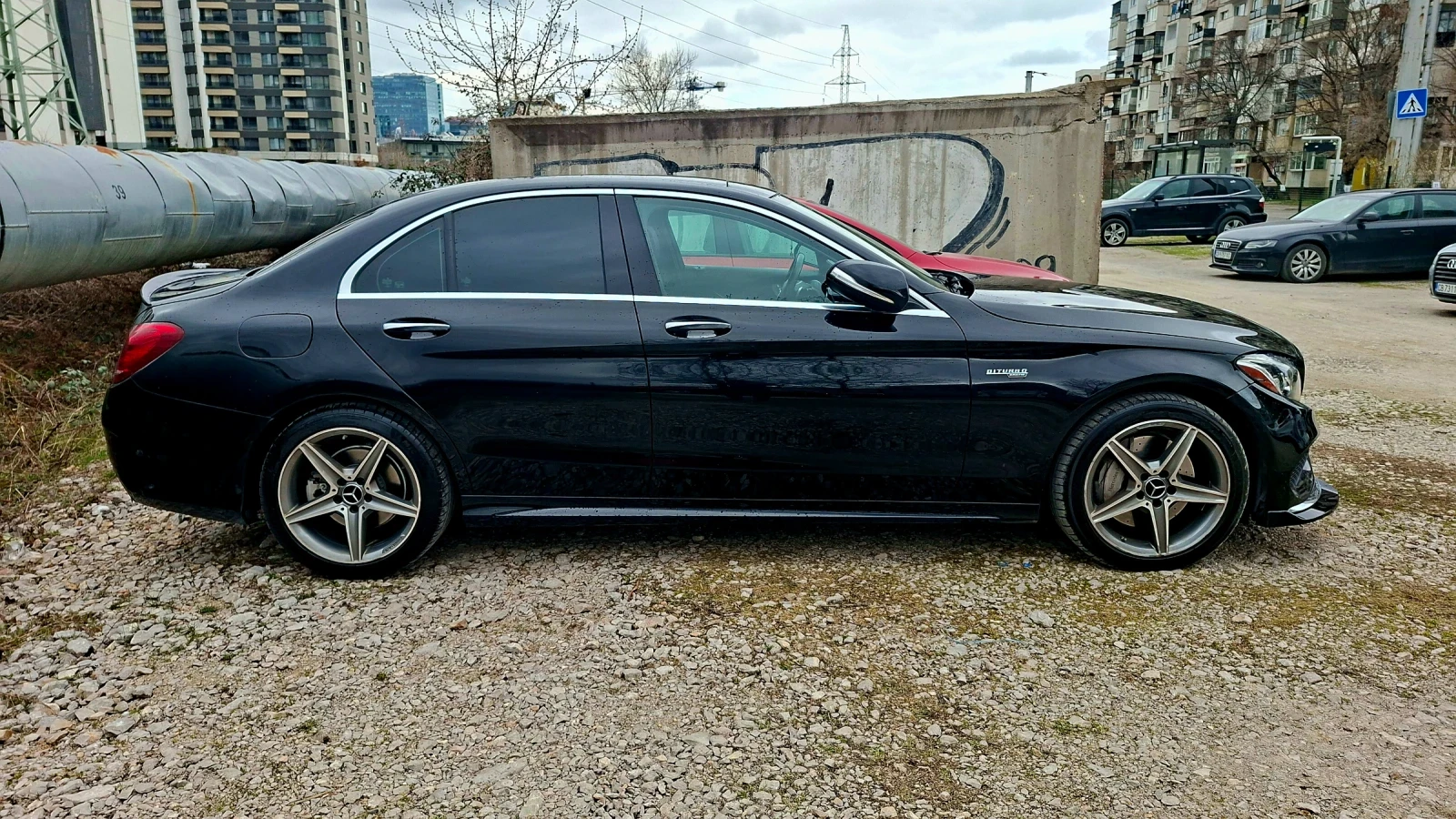 Mercedes-Benz C 400 AMG, Burmester, Подгрев и обдухване , снимка 3 - Автомобили и джипове - 53893472