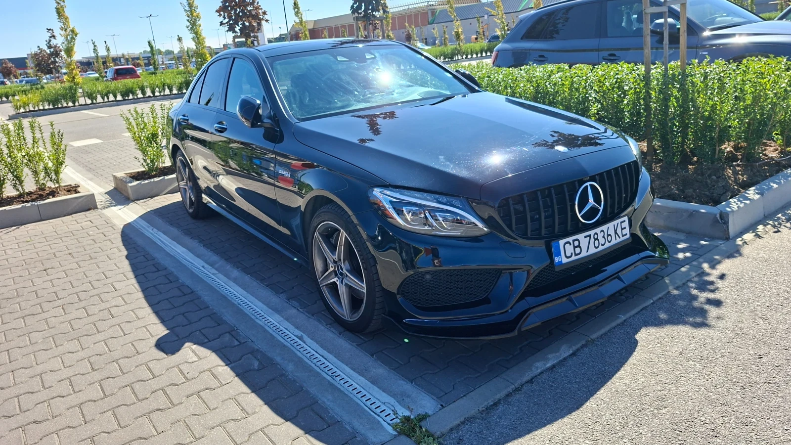 Mercedes-Benz C 400 AMG, Burmester, Подгрев и обдухване , снимка 2 - Автомобили и джипове - 53893472