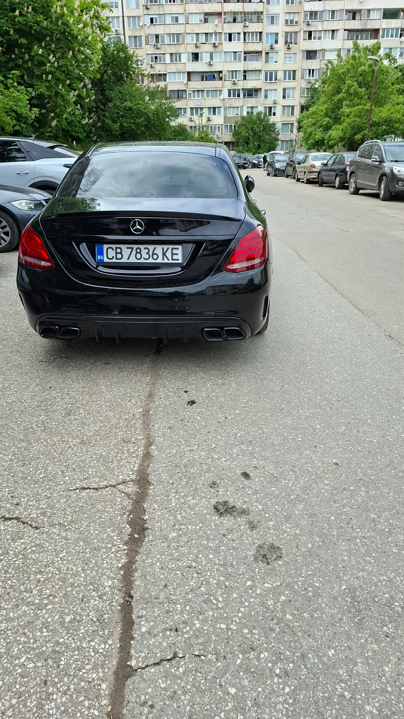 Mercedes-Benz C 400 AMG, Burmester, Подгрев и обдухване , снимка 6 - Автомобили и джипове - 53893472