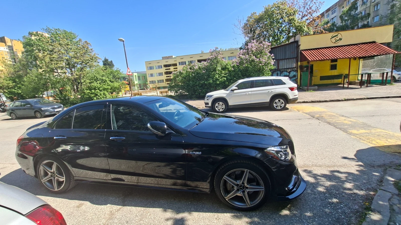 Mercedes-Benz C 400 AMG, Burmester, ������� � ���������  | Mobile.bg � ����������� 4