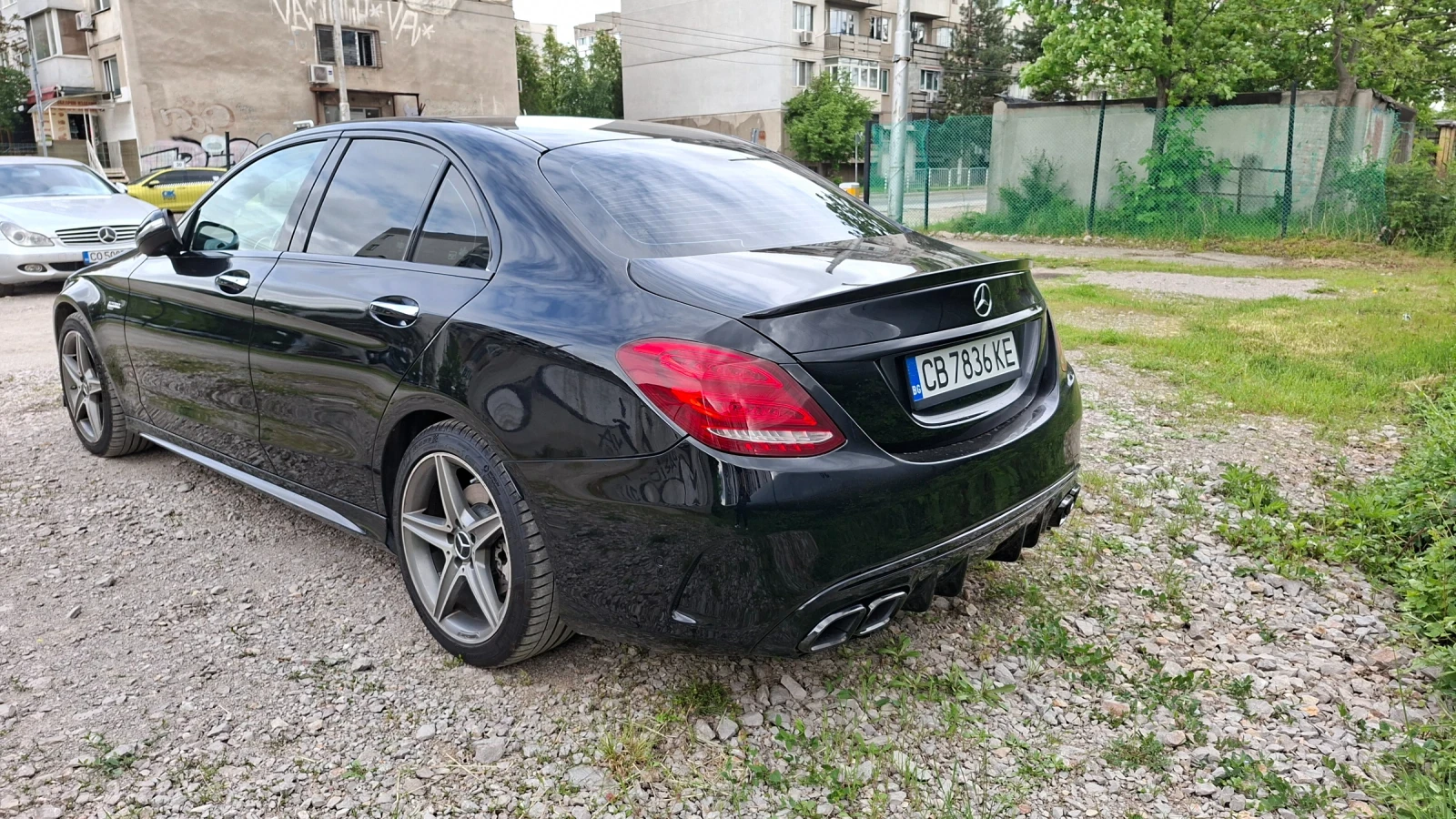 Mercedes-Benz C 400 AMG, Burmester, Подгрев и обдухване , снимка 5 - Автомобили и джипове - 53893472