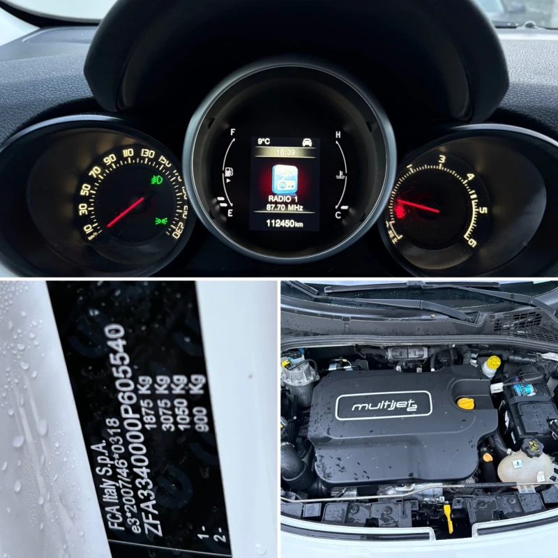 Fiat 500X 1.6 M Jet* Navi* Keyless* EURO6* , снимка 15 - Автомобили и джипове - 52553280
