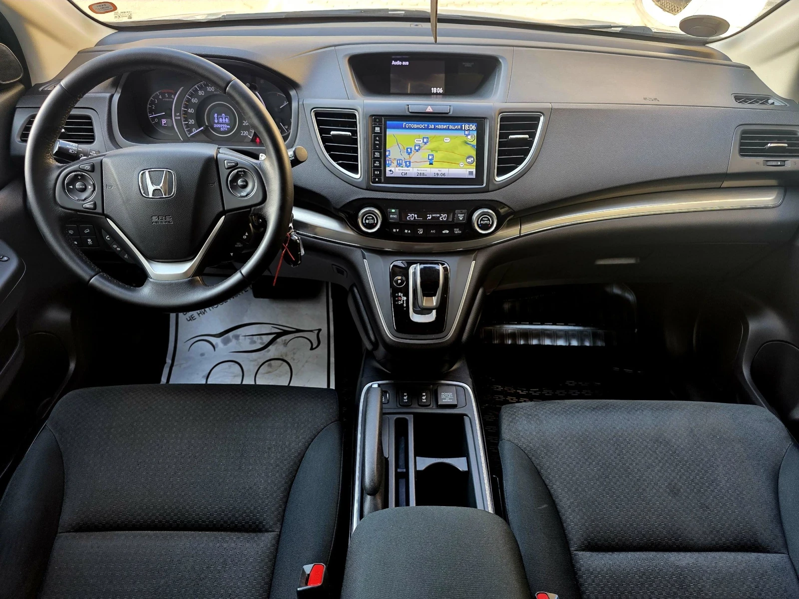 Honda Cr-v С-История Navi Kamera Подгрев 4х4 , снимка 11 - Автомобили и джипове - 55303882