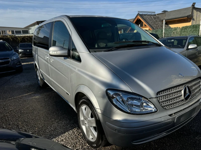 Mercedes-Benz Viano Ambiente-2.2cdi 150hp-Navi-Панорама-Кожа-8м, снимка 15 - Бусове и автобуси - 48015655