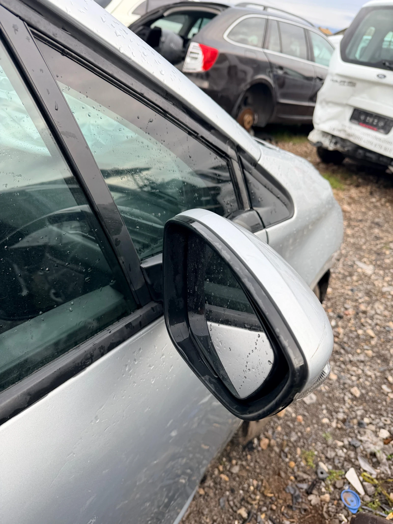 Дясно огледало Електрическо PEUGEOT 2012-2019 208 Сиво/Сив цвят