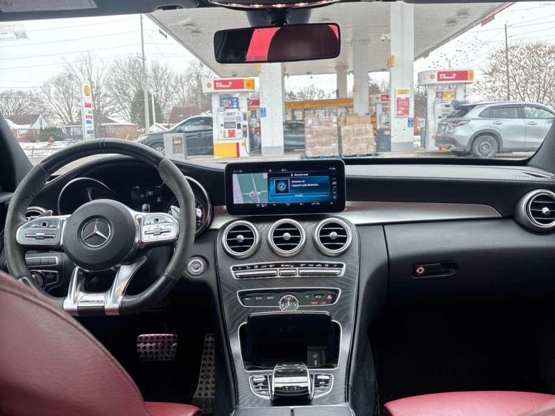 Mercedes-Benz C 43 AMG * 43 * CARFAX * БЕЗ ПЪРВОНАЧАЛНА ВНОСКА, снимка 9 - Автомобили и джипове - 52866790