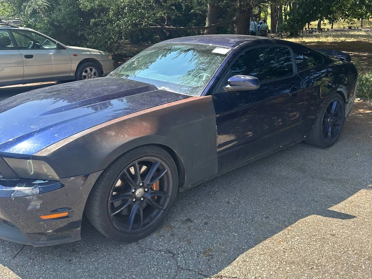 Ford Mustang GT* 5.0* РЪЧКА* КОЖЕН САЛОН - изображение 3