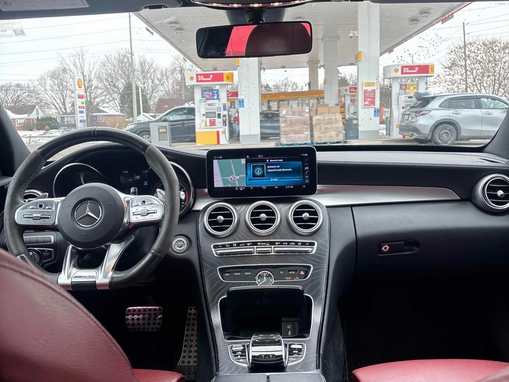 Mercedes-Benz C 43 AMG * 43 * CARFAX * БЕЗ ПЪРВОНАЧАЛНА ВНОСКА - изображение 9