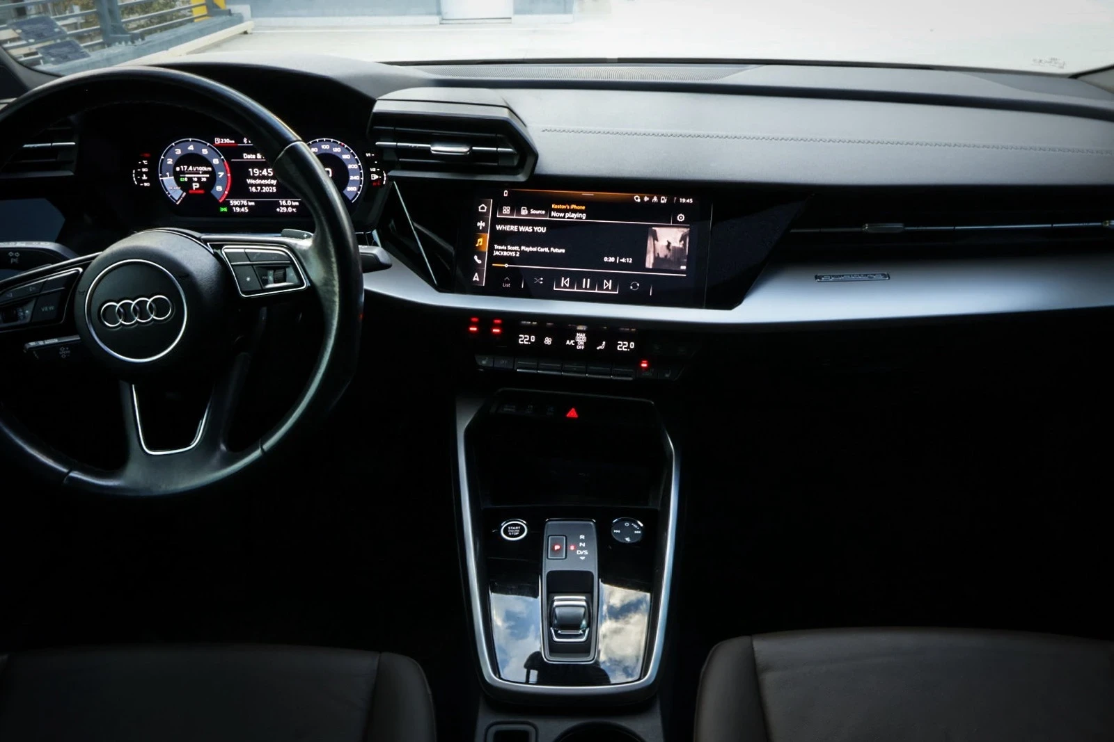 Audi A3 Black edition , снимка 12 - Автомобили и джипове - 53830080