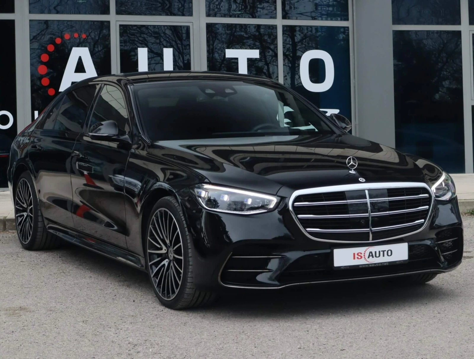 Mercedes-Benz S 450 AMG/Long/4Matic/Burmester/HuD/Панорама/Обдухване, снимка 3 - Автомобили и джипове - 54184394