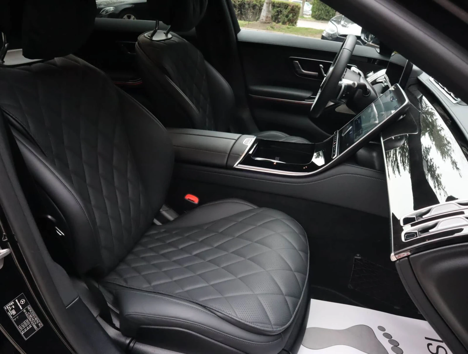 Mercedes-Benz S 450 AMG/Long/4Matic/Burmester/HuD/Панорама/Обдухване, снимка 8 - Автомобили и джипове - 54184394