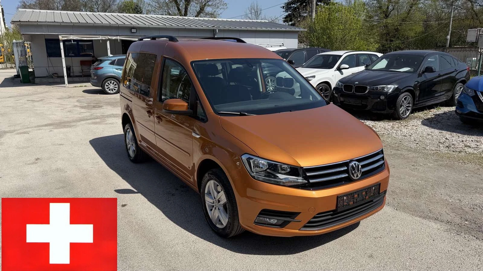 VW Caddy 2.0TDi, 4x4, ШВЕЙЦАРИЯ