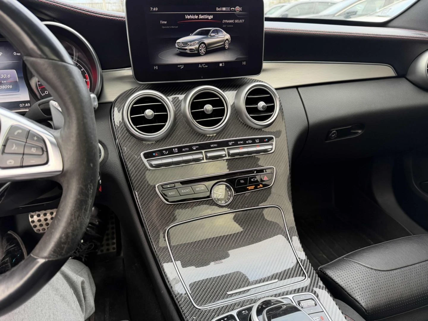 Mercedes-Benz C 43 AMG Distronic* Burmester* 360* Dynamic LED* , снимка 10 - Автомобили и джипове - 54821127
