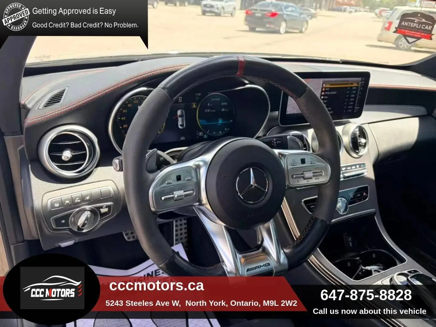 Mercedes-Benz C 43 AMG 4MATIC* ПОДГР.* ОБДУХ* BURM* PANO* 360* АВТОКРЕДИТ, снимка 6 - Автомобили и джипове - 55614735