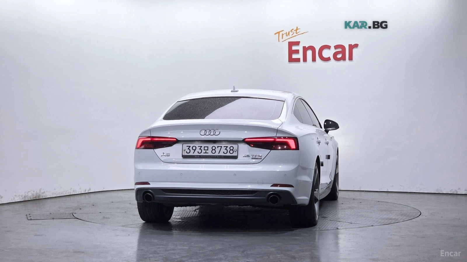 Audi A5 45TFSI* ПАМЕТ* 4 ПОДГРЕВА* HEADUP* ПАНОРАМА, снимка 4 - Автомобили и джипове - 55791219