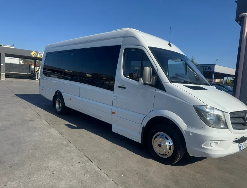 Mercedes-Benz Sprinter 516 23 Места Климатроник Печка авт. Врата, снимка 1 - Бусове и автобуси - 48453646