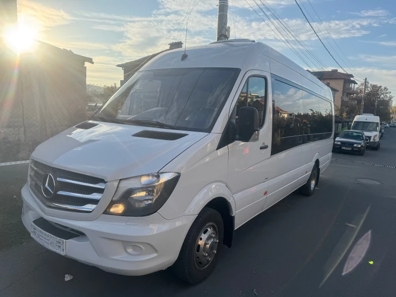 Mercedes-Benz Sprinter 516 23 Места Климатроник Печка авт. Врата, снимка 3 - Бусове и автобуси - 48453646