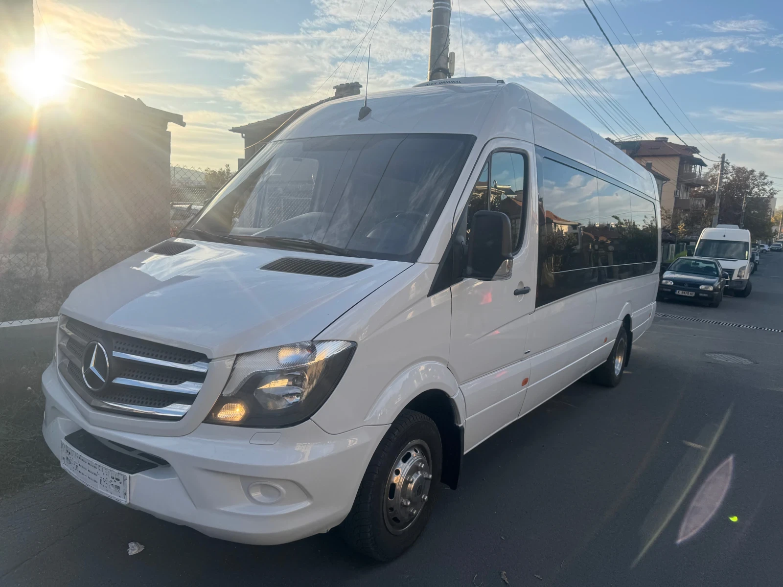 Mercedes-Benz Sprinter 516 23 Места Климатроник Печка авт. Врата - изображение 3