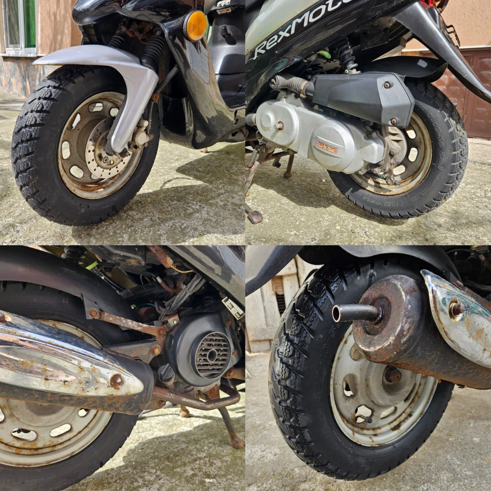 Други Друг Rex Moto Rs 400 /50 кубика/ 4-тактов/ С документи, снимка 14 - Мотоциклети и мототехника - 54611129