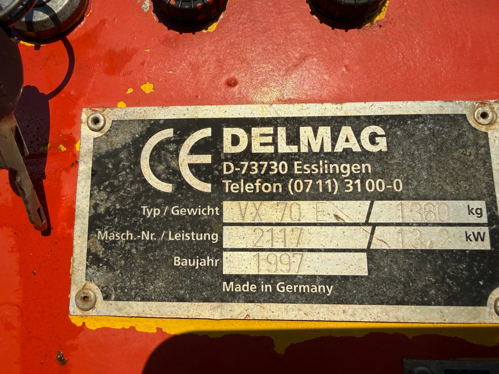 Валяк Ramax DELMAG VX70E, снимка 5 - Индустриална техника - 54099685