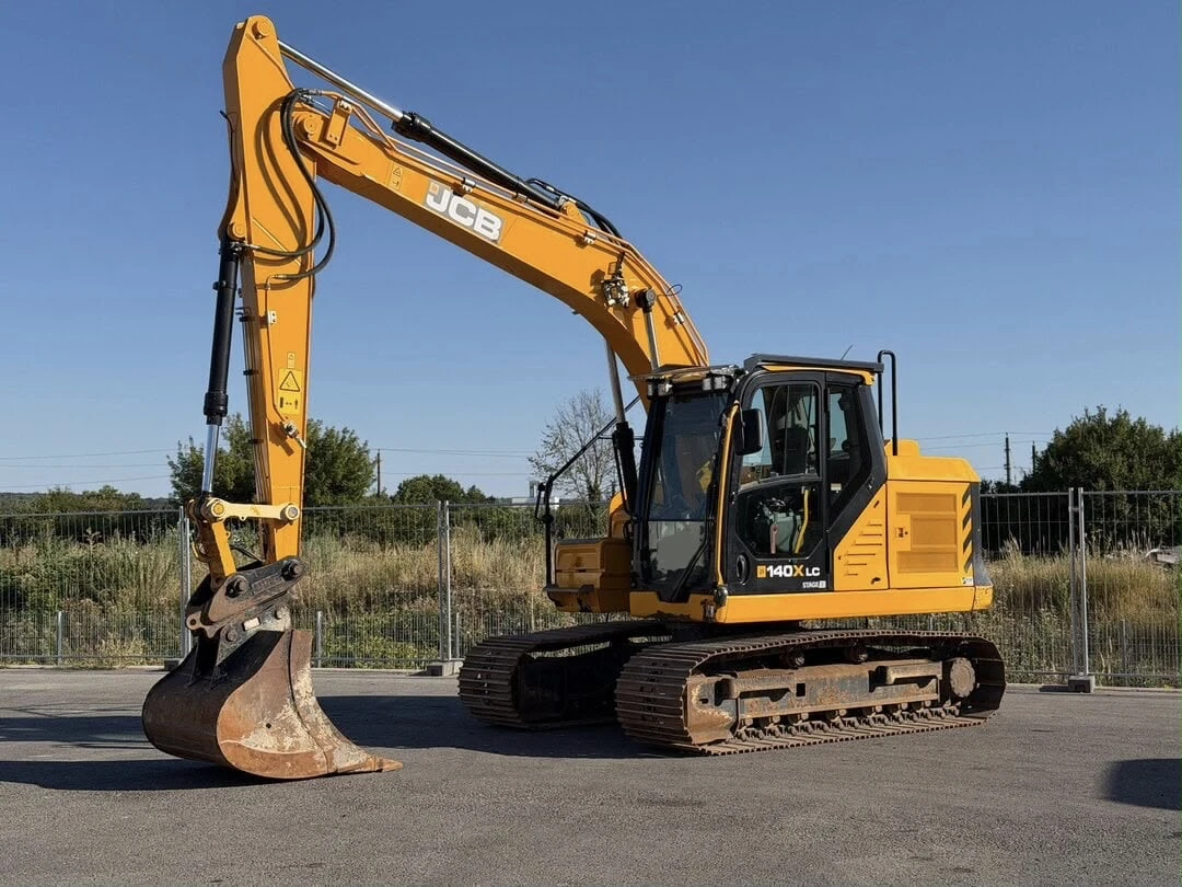 Багер JCB 140 X LC САМО 3700 МОТО ЧАСА ЛИЗИНГ, снимка 2 - Индустриална техника - 55728948