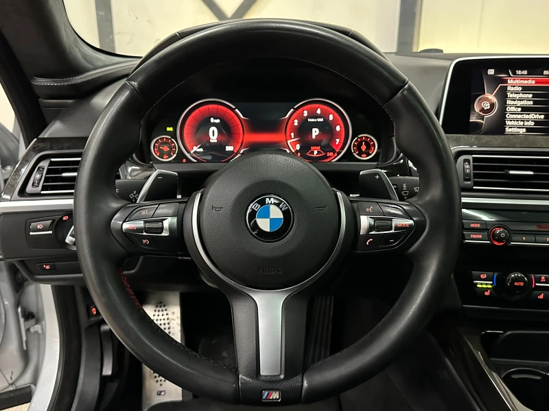 BMW 640 * M SPORT* ПОДГРЕВ* ОБДУХ* NAVI* KEYLESS, снимка 13 - Автомобили и джипове - 49318678