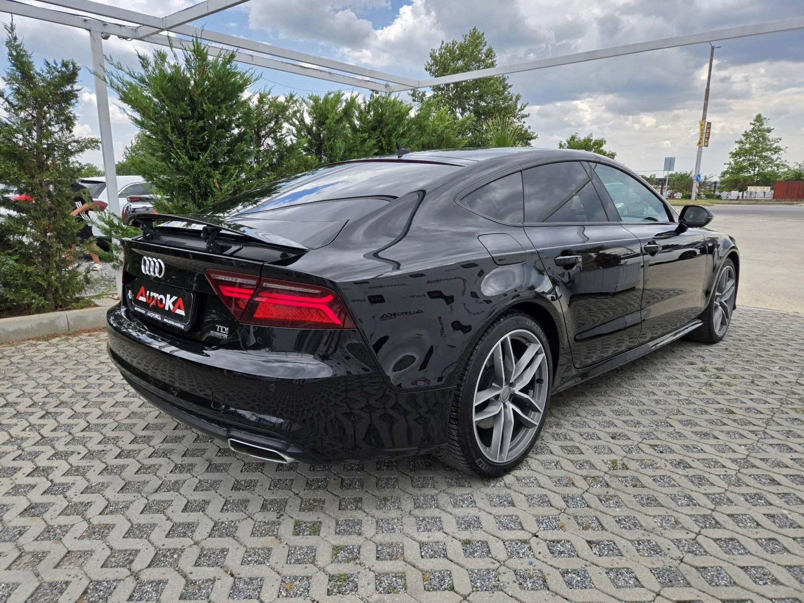 Audi A7 3.0ТDI-272кс= MATRIX= S-LINE= DISTRONIC= FACE, снимка 3 - Автомобили и джипове - 55324051