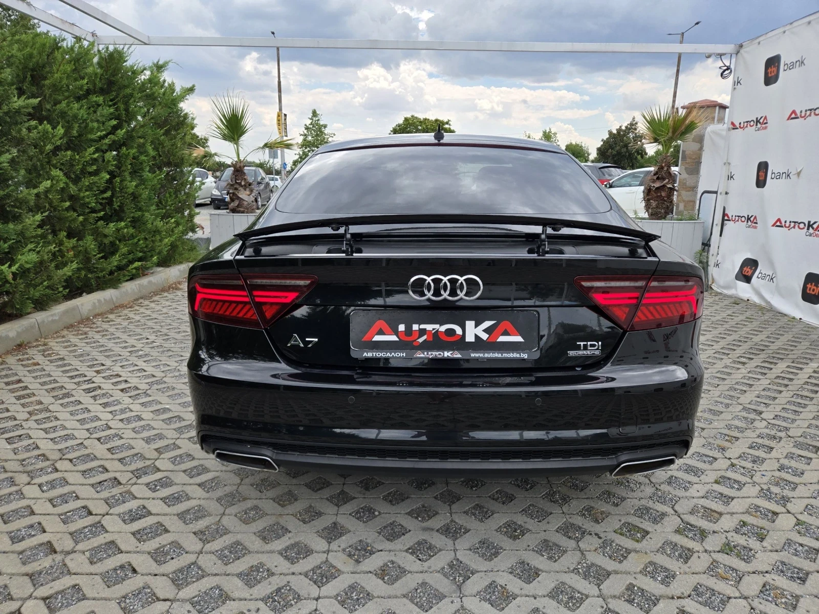 Audi A7 3.0ТDI-272кс= MATRIX= S-LINE= DISTRONIC= FACE, снимка 4 - Автомобили и джипове - 55324051