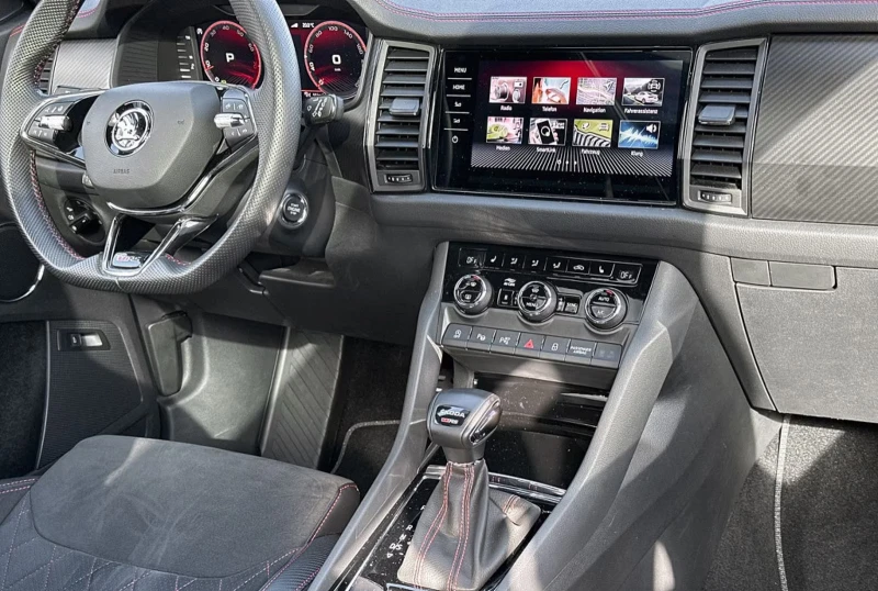 Skoda Kodiaq 2.0TSI/vRS/245HP/4X4/DSG/360/MEMO/PANO/ACC/694f, снимка 7 - Автомобили и джипове - 51594698