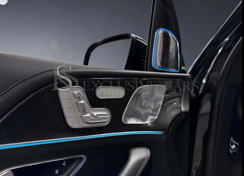 Mercedes-Benz GLE 63 S AMG 4.0 V8* BURMESTER* CARBON* HUD* PANORAMA* 3xTV* , снимка 5 - Автомобили и джипове - 52037600