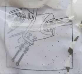 Стойка за ветробран Faco, снимка 4 - Части - 52713412