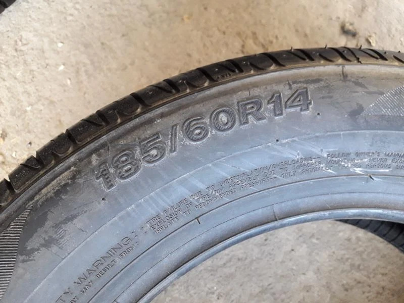 Гуми Летни 185/60R14, снимка 7 - Гуми и джанти - 45863834