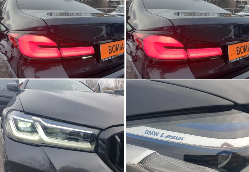 BMW 540 D* xDrive* M-PAKET* LAZER* HYBRID* -KAMERA, снимка 15 - Автомобили и джипове - 48471011