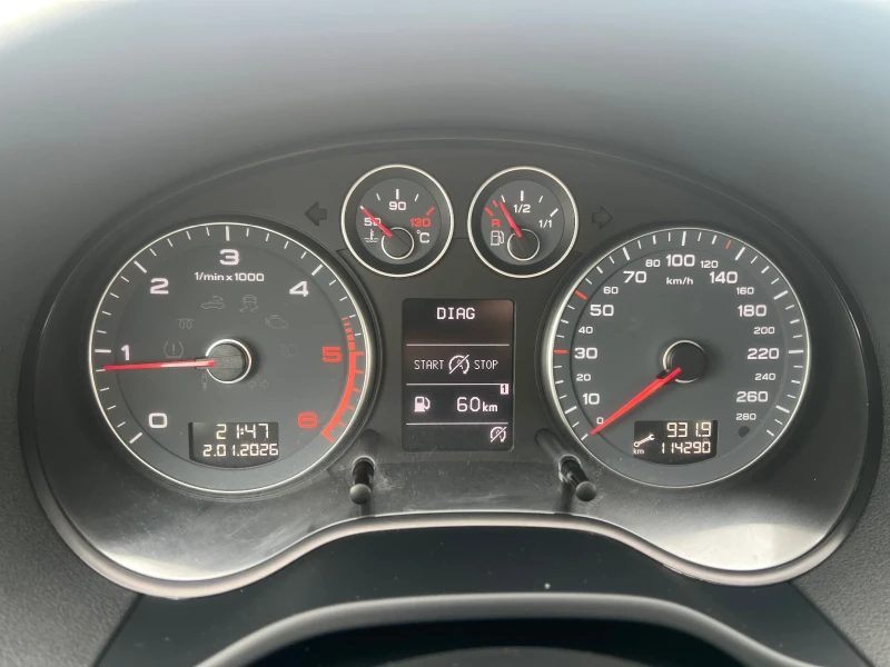 Audi A3 2.0 tdi, снимка 9 - Автомобили и джипове - 53600352