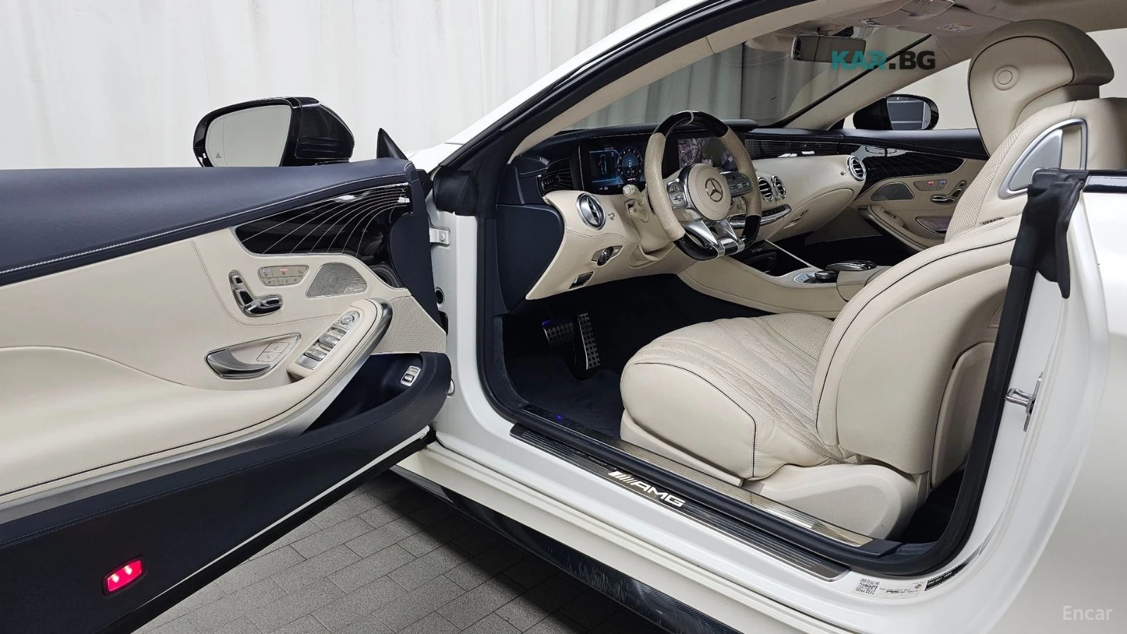 Mercedes-Benz S 63 AMG 4MATIC* DISTRONIC* 360* ПОДГРЕВ* ОБДУХ* МАСАЖИ* , снимка 8 - Автомобили и джипове - 56182258