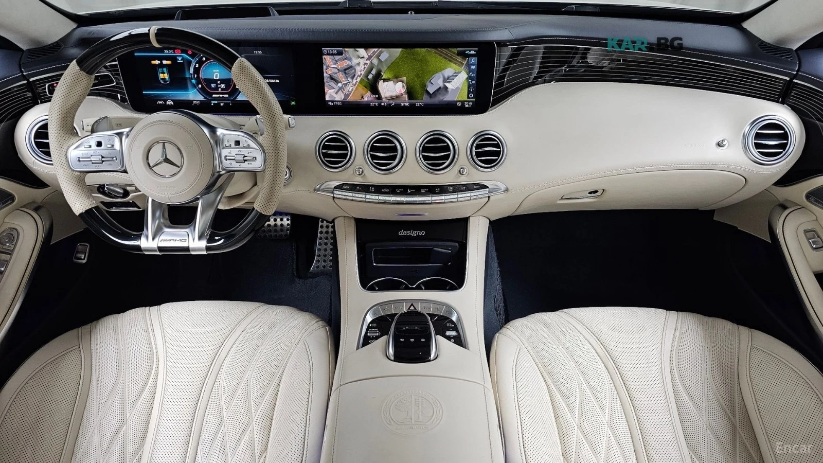 Mercedes-Benz S 63 AMG 4MATIC* DISTRONIC* 360* ПОДГРЕВ* ОБДУХ* МАСАЖИ* , снимка 5 - Автомобили и джипове - 56182258