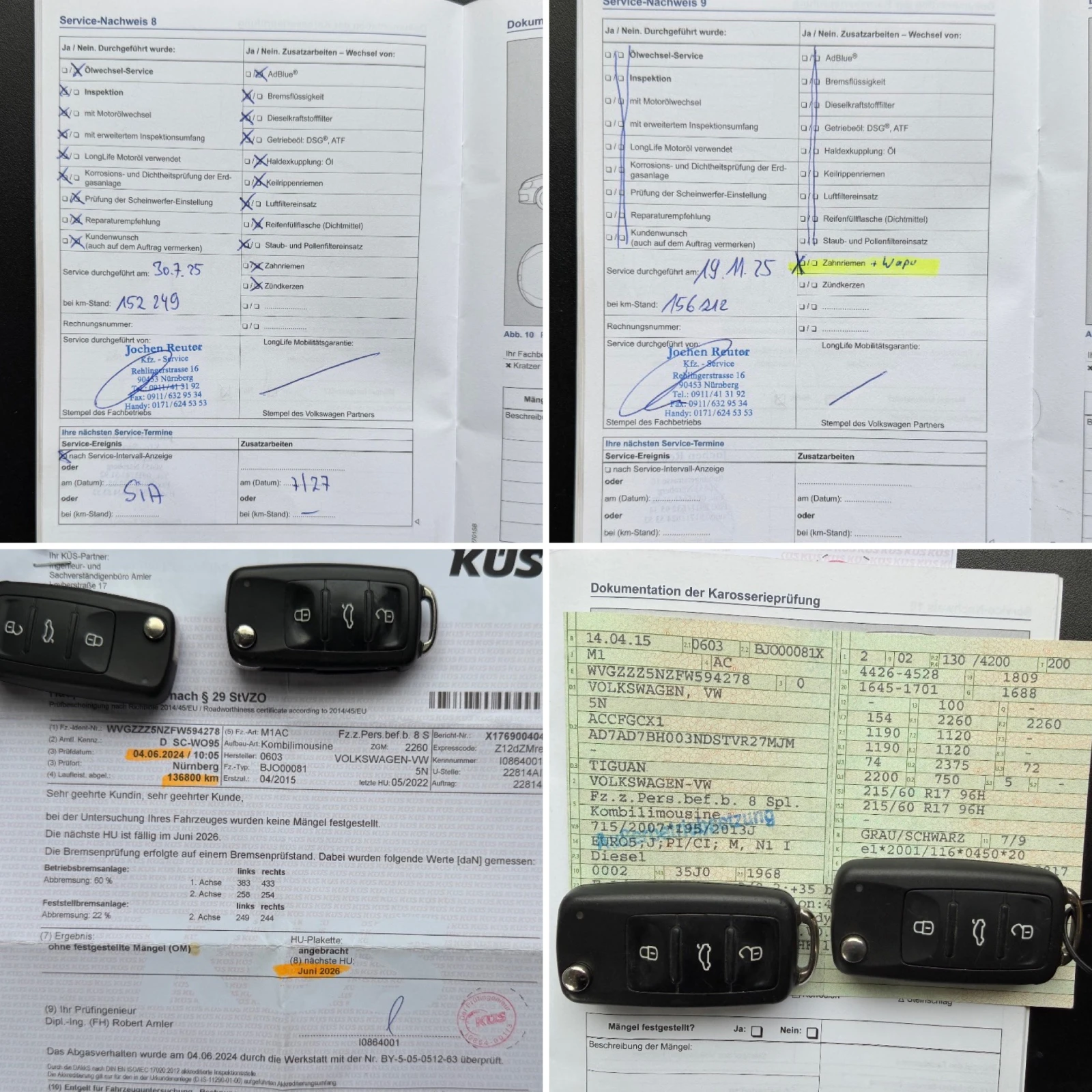 VW Tiguan 2.0TDI* 177кс* 4х4* СЕРВИЗНА КНИЖКА С ПЪЛНА ИСТОРИ, снимка 17 - Автомобили и джипове - 54486130