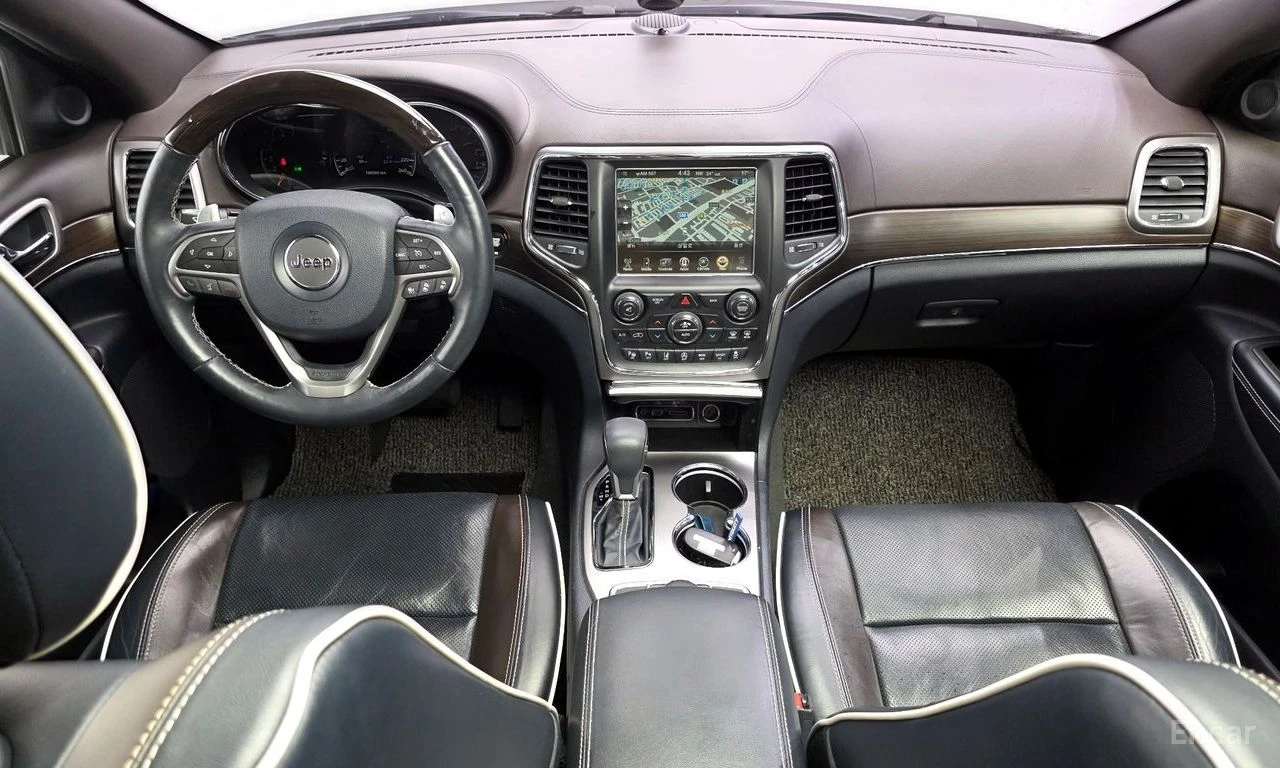 Jeep Grand cherokee 3.6 Overland* DISTRONIC* ПОДГРЕВ* ОБДУХВАНЕ* PANO*, снимка 7 - Автомобили и джипове - 54623729