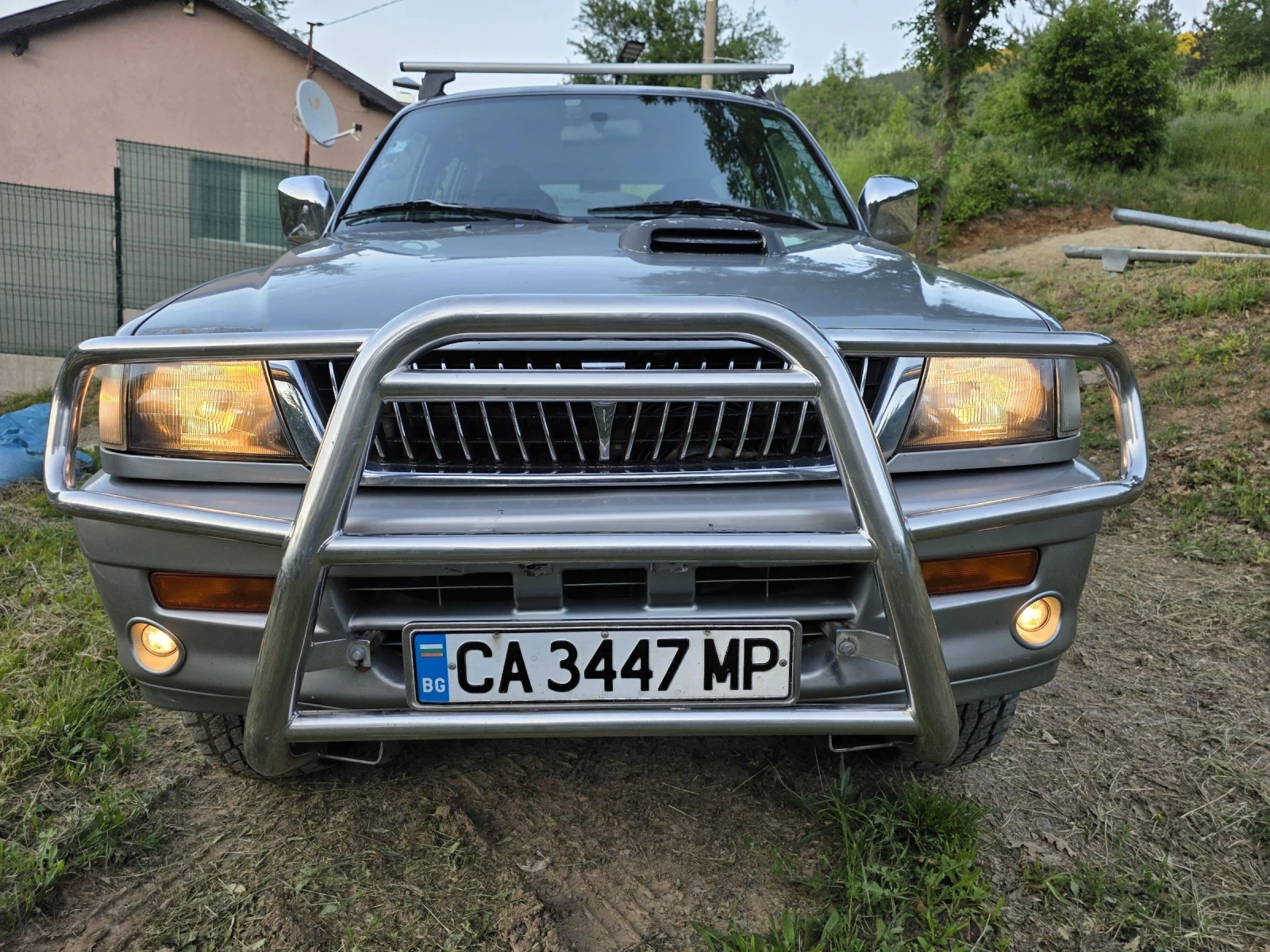 Mitsubishi Pajero sport 2.5 Tdi Климатик, снимка 5 - Автомобили и джипове - 54683897