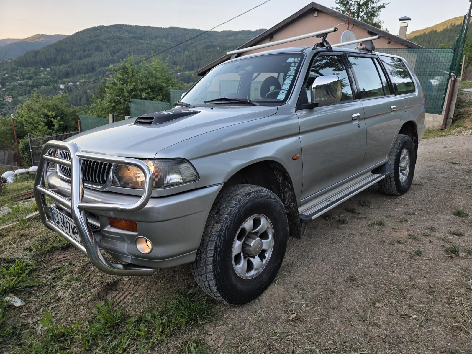 Mitsubishi Pajero sport 2.5 Tdi Климатик, снимка 3 - Автомобили и джипове - 54683897