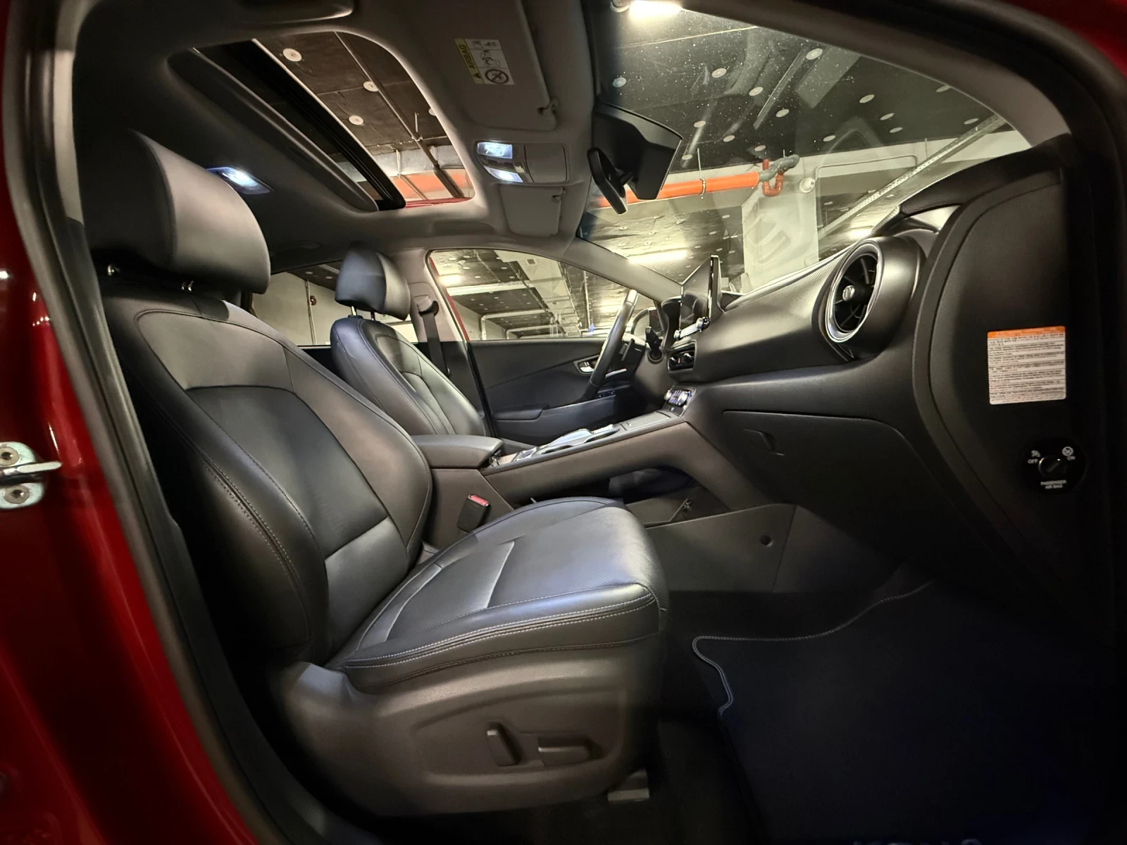 Hyundai Kona PRIME 64 KWh 204 hp ГАРАНЦИЯ 100% SOH HUD , снимка 16 - Автомобили и джипове - 55148010