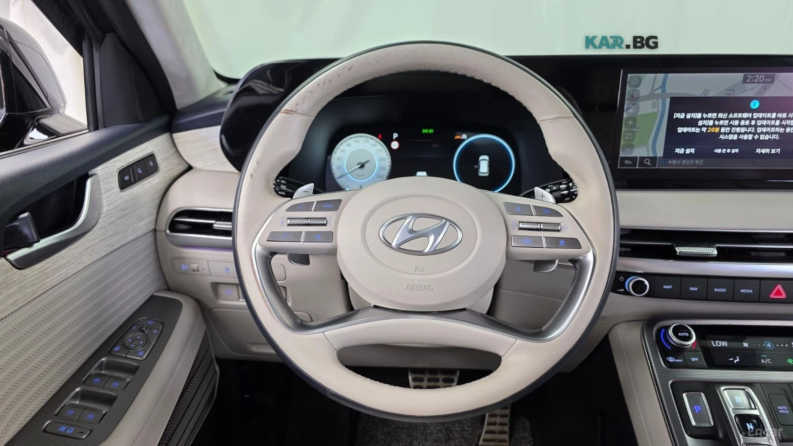 Hyundai Palisade 2.2d* 4WD* CALLIGRAPHY* ПОДГРЕВ* ОБДУХВАНЕ* 360* H, снимка 10 - Автомобили и джипове - 56258095